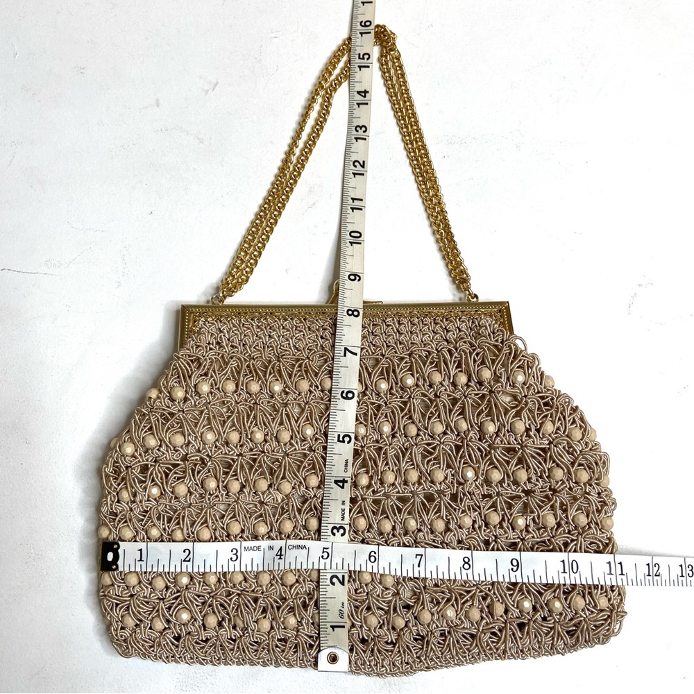 Vintage Made In Italy Beaded Evening Bag - Picture 3 of 15